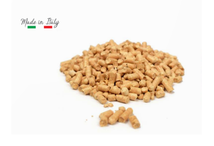 Lettiera vegetale in estruso di legno vergine 8L