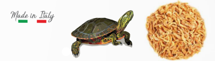 Gamberetti essiccati per tartarughe acquatiche 35/150gr