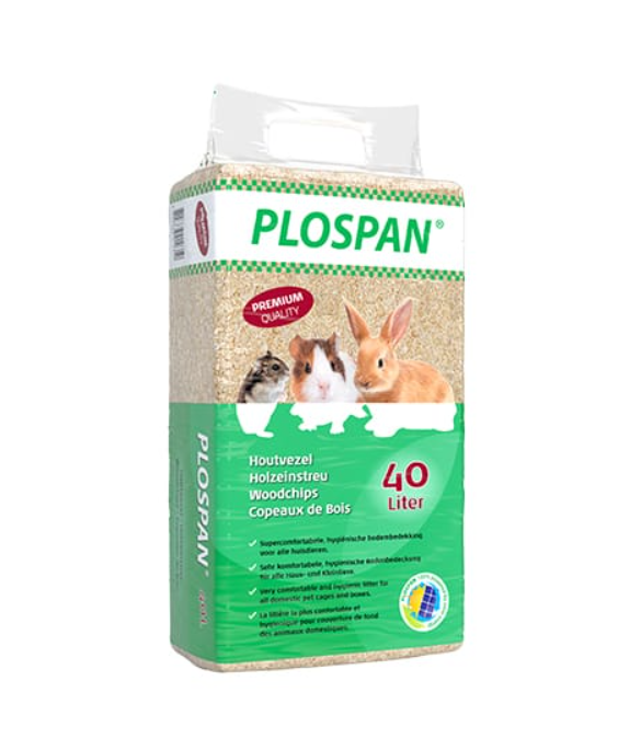 Lettiera igienica trucioli Plospan 40L