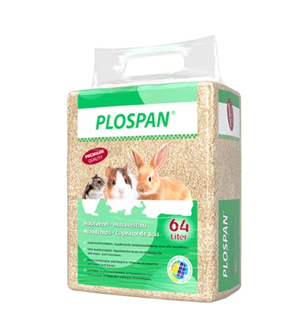 Lettiera igienica trucioli Plospan 64L