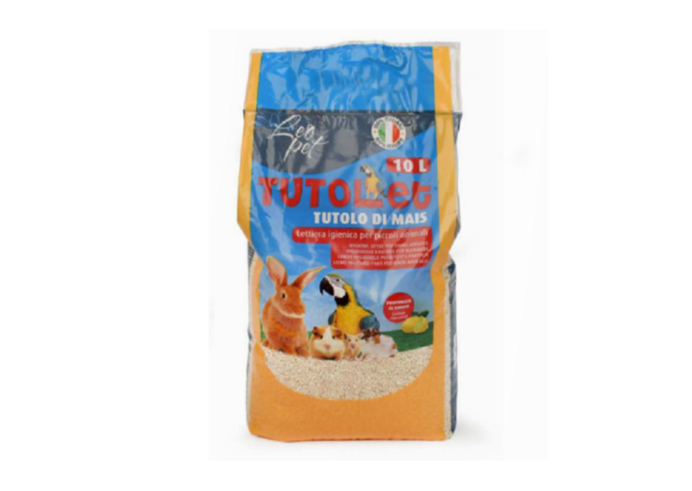 Lettiera igienica tutolo di mais profumo limone 10L