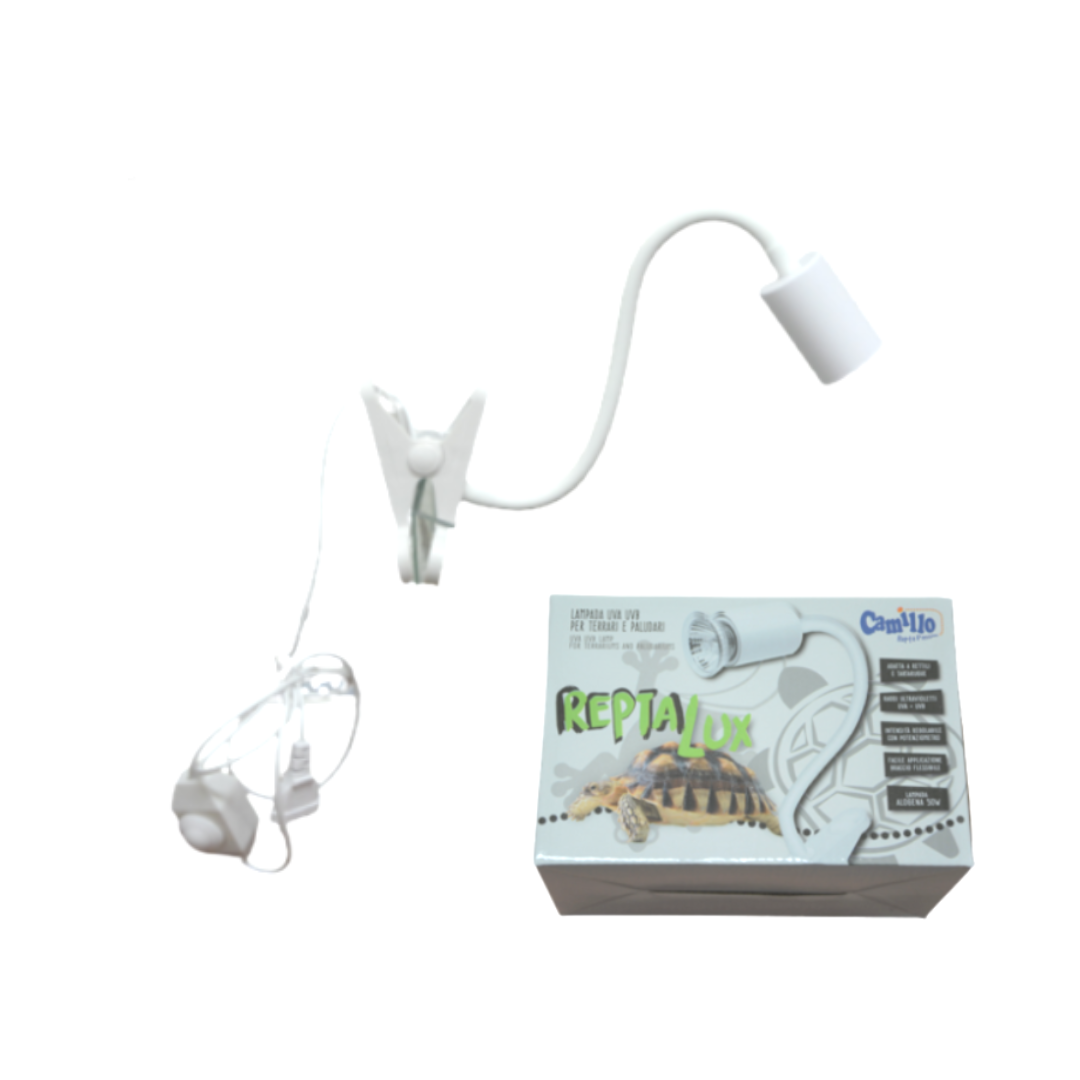 Lampada Reptalux raggi UVA UVB Tartarughe
