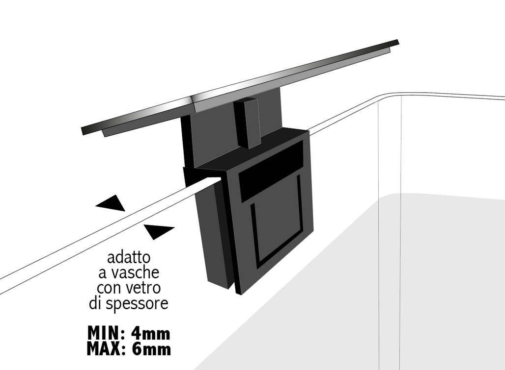 Plafoniera Lampada Mini Led Acquari e Terrari