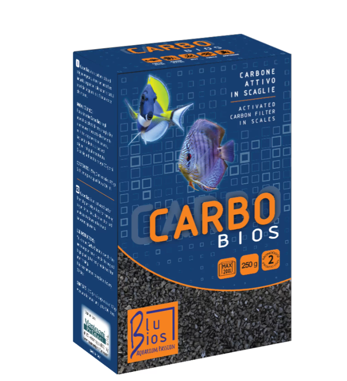 Carbone attivo in scaglie Carbo Bios 250g