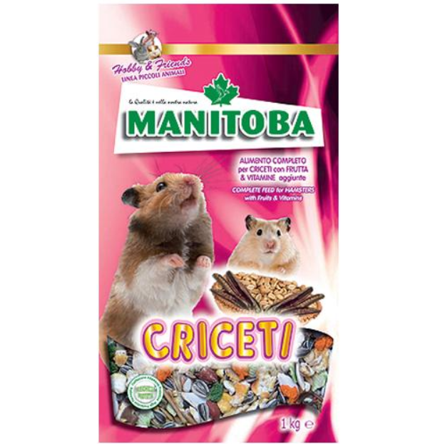 Mangime completo per criceti Manitoba 1kg