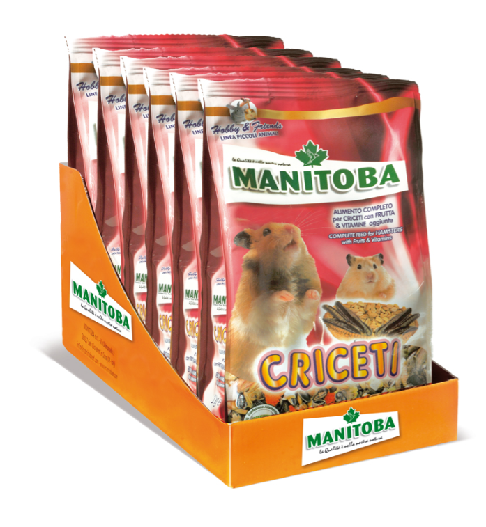 Mangime completo per criceti Manitoba 1kg