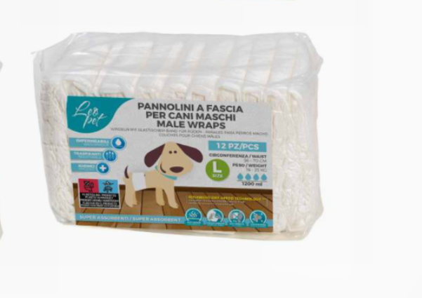 Pannolini a fascia per cani maschi