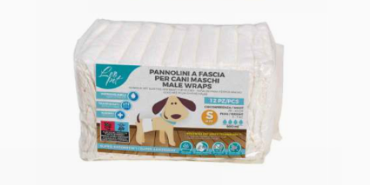 Pannolini a fascia per cani maschi