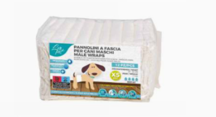 Pannolini a fascia per cani maschi