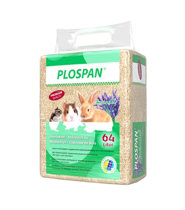 Lettiera igienica trucioli Plospan 64L