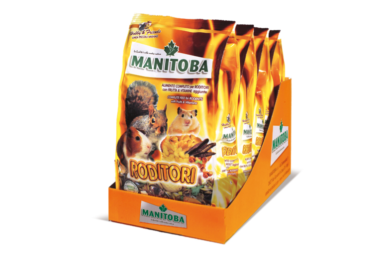 Mangime completo per roditori Manitoba 1kg