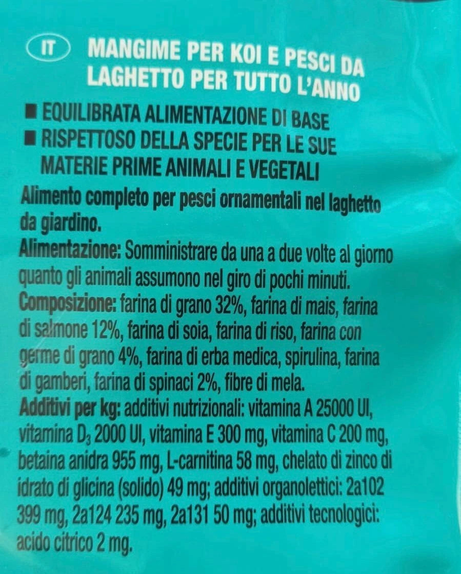 Mangime Koi e pesci laghetto ProPond JBL stick 7,5 KG